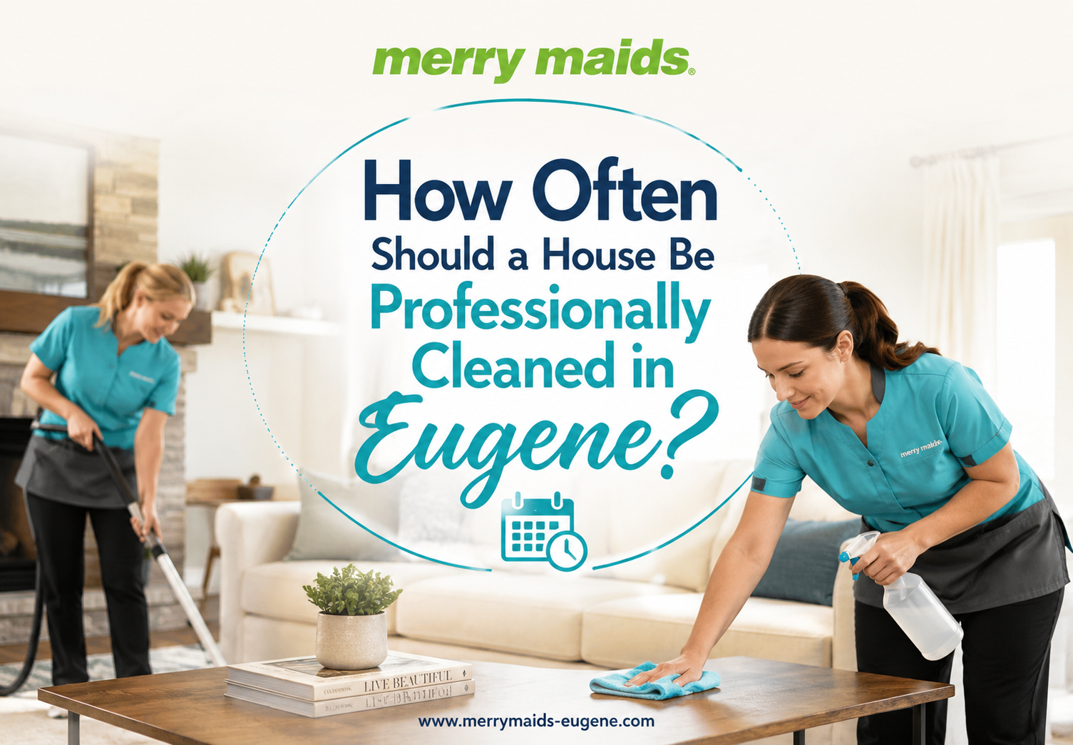 cleaning service Eugene for weekly biweekly and monthly home cleaning