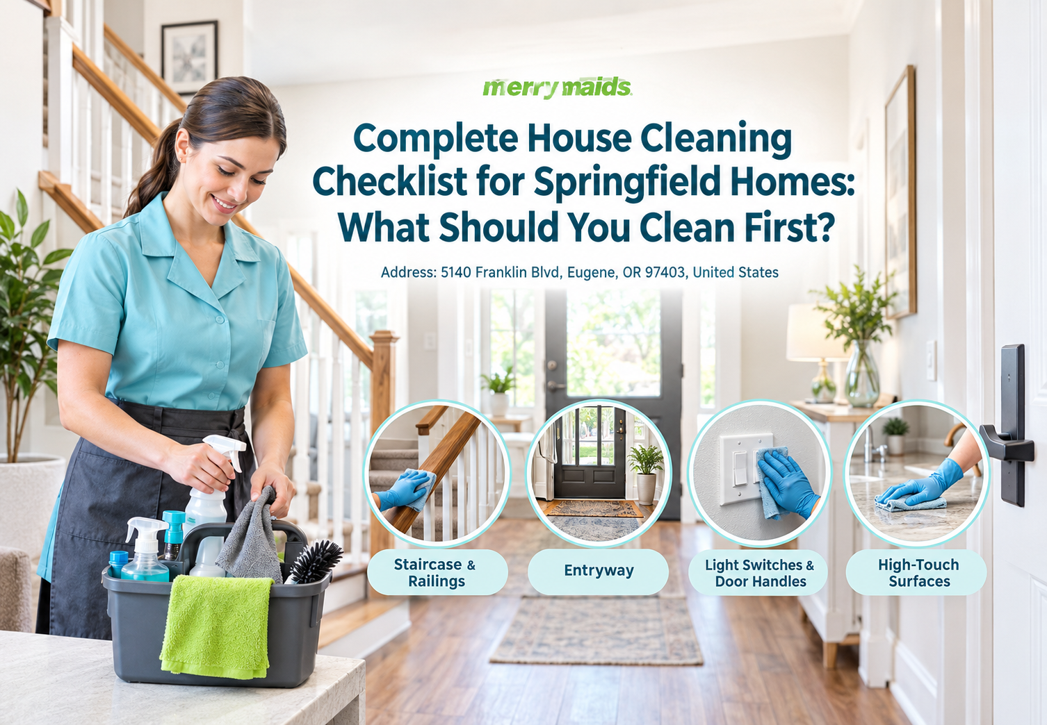 Complete house cleaning checklist for Springfield homes