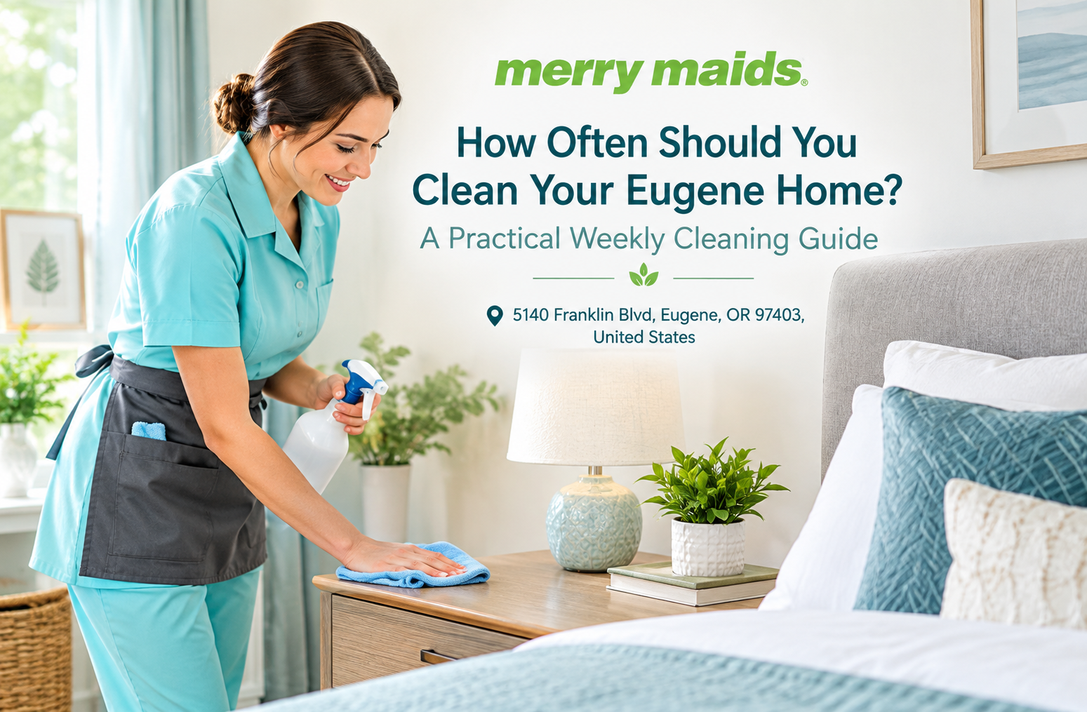 Weekly house cleaning Eugene OR guide for keeping a home clean