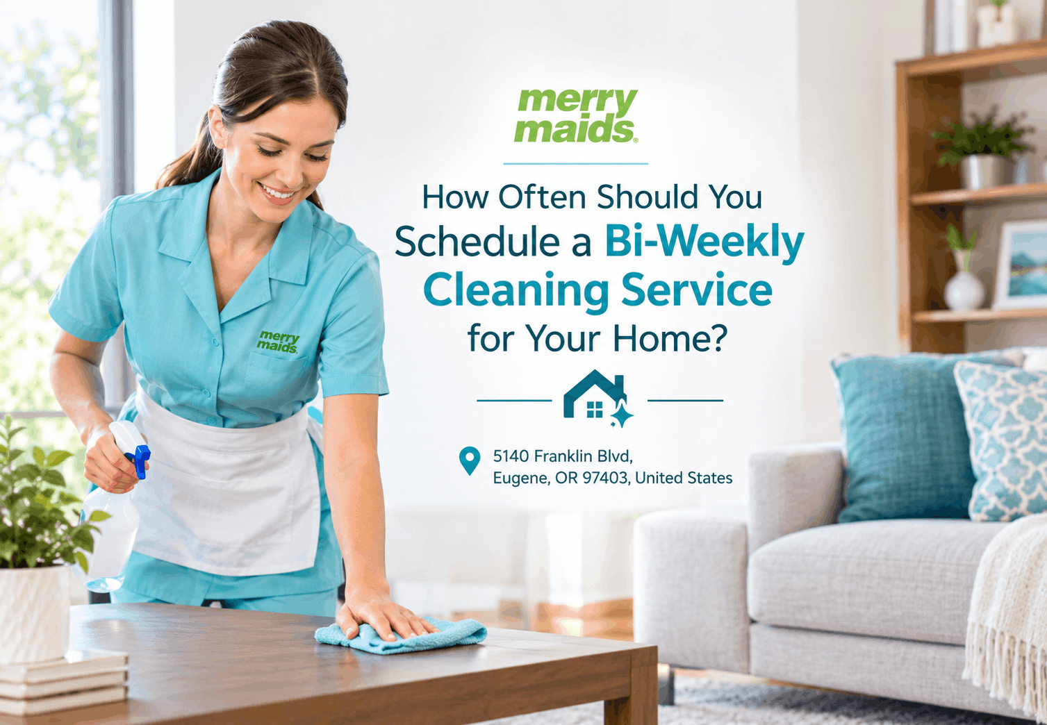 Bi-weekly cleaning service for maintaining a clean and comfortable home
